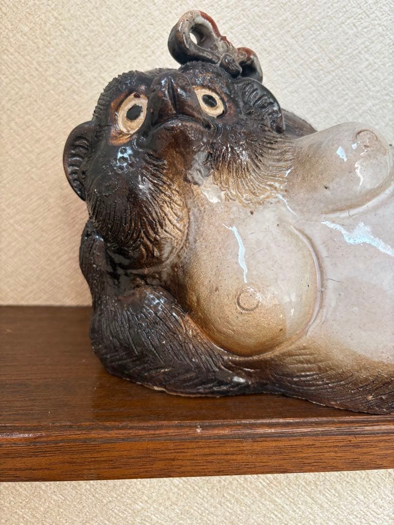 たぬき　置物