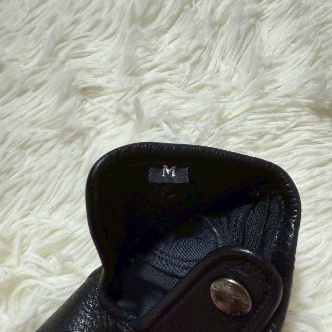 【美品】CACAZAN ドライビンググローブ レザー ブラック Mサイズ 日本製