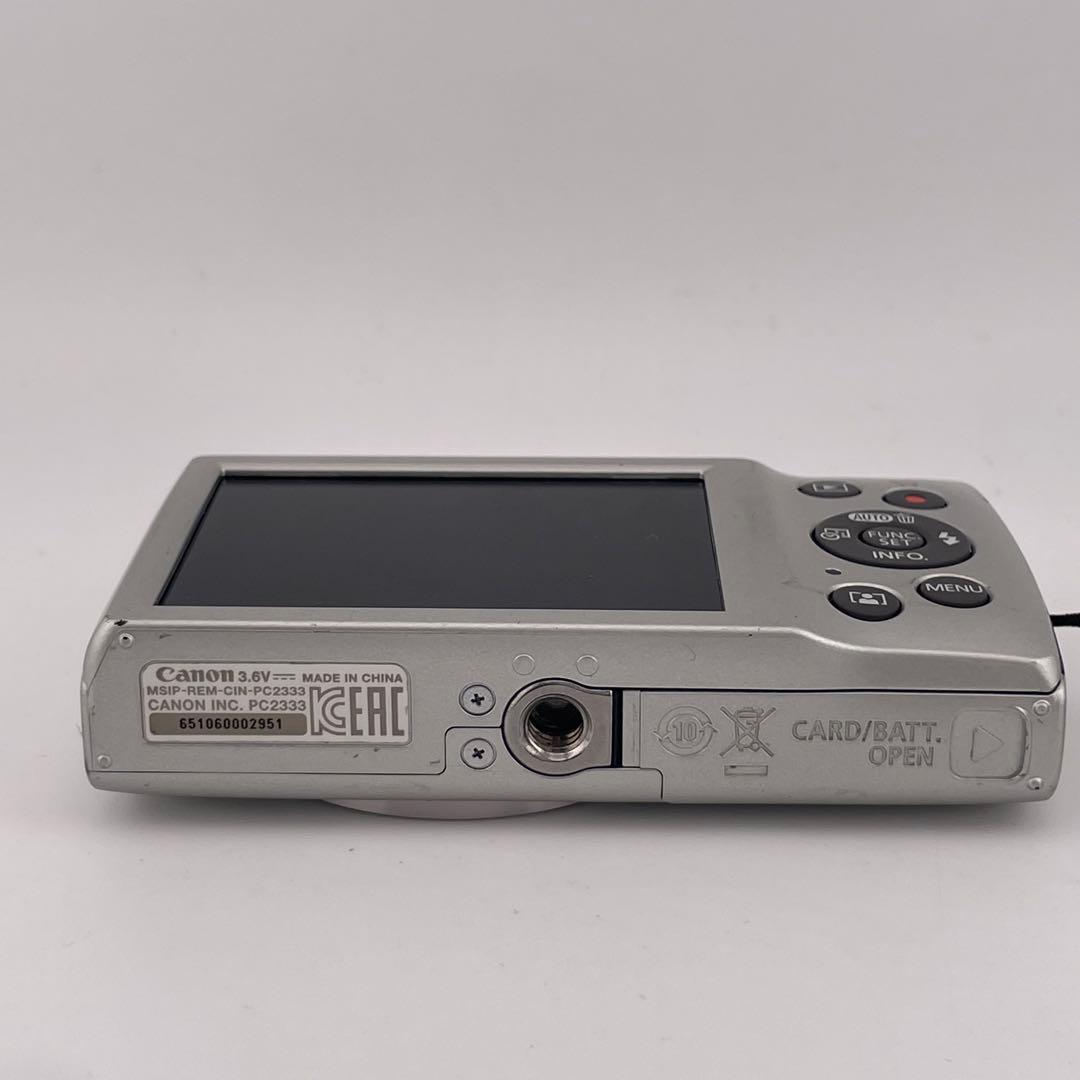 実写⭕️訳アリ【動作確認済】Canon IXY 200 PC2333 デジカメ