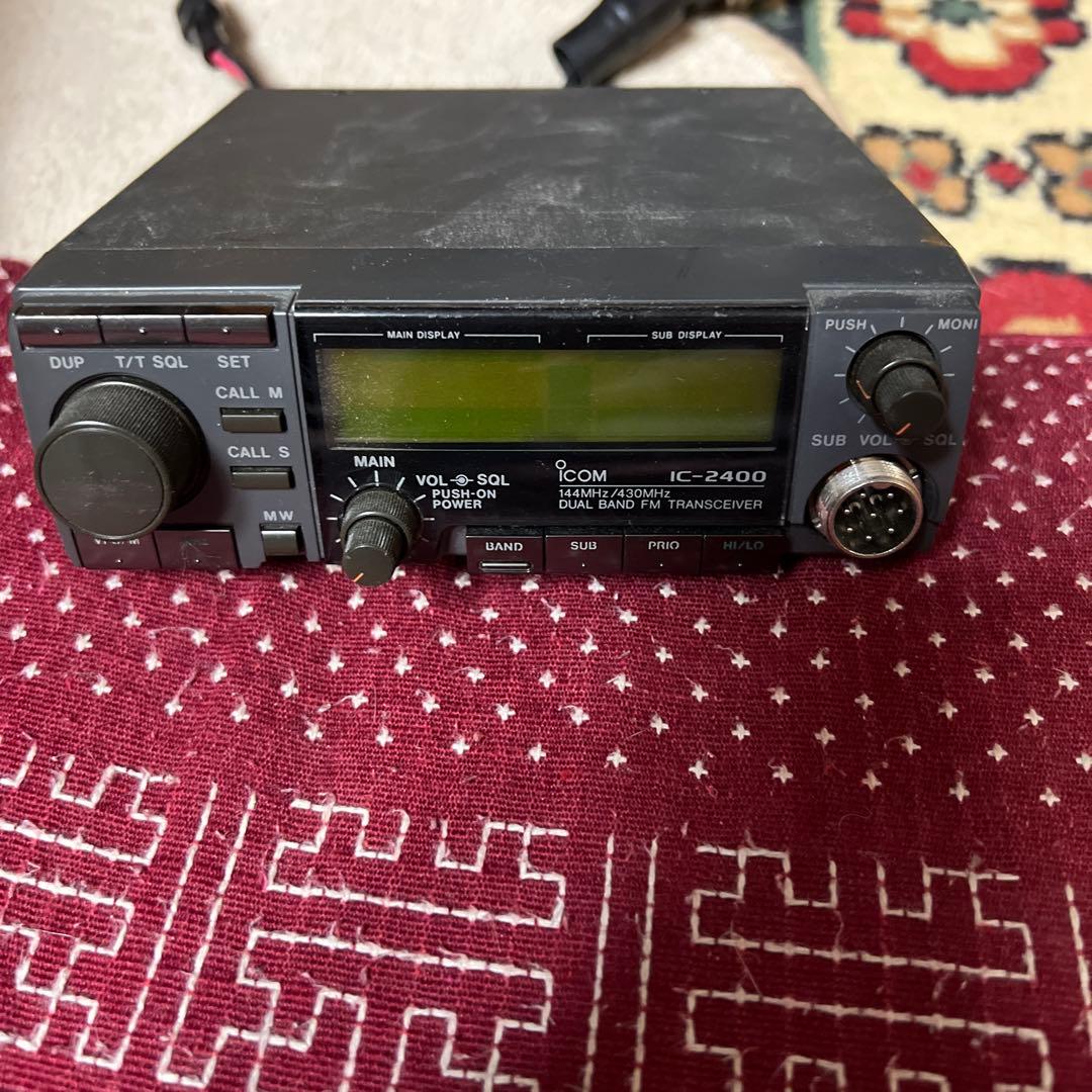 アマチュア無線機アイコムデュアル機IC-2400