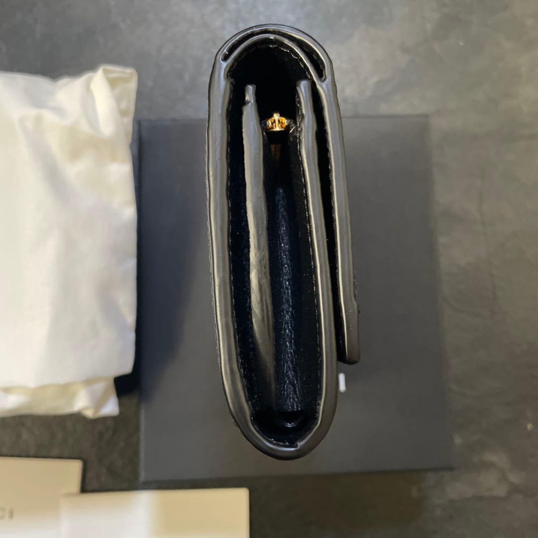 nanaGUCCI 二つ折り財布 オフィディア レザーコンパクトウォレット