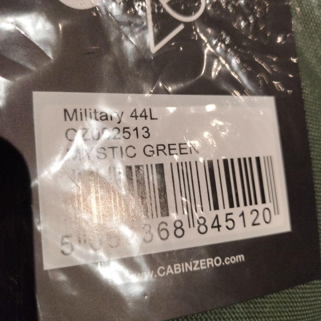 cabin zero Military 44L ミスティックグリーン