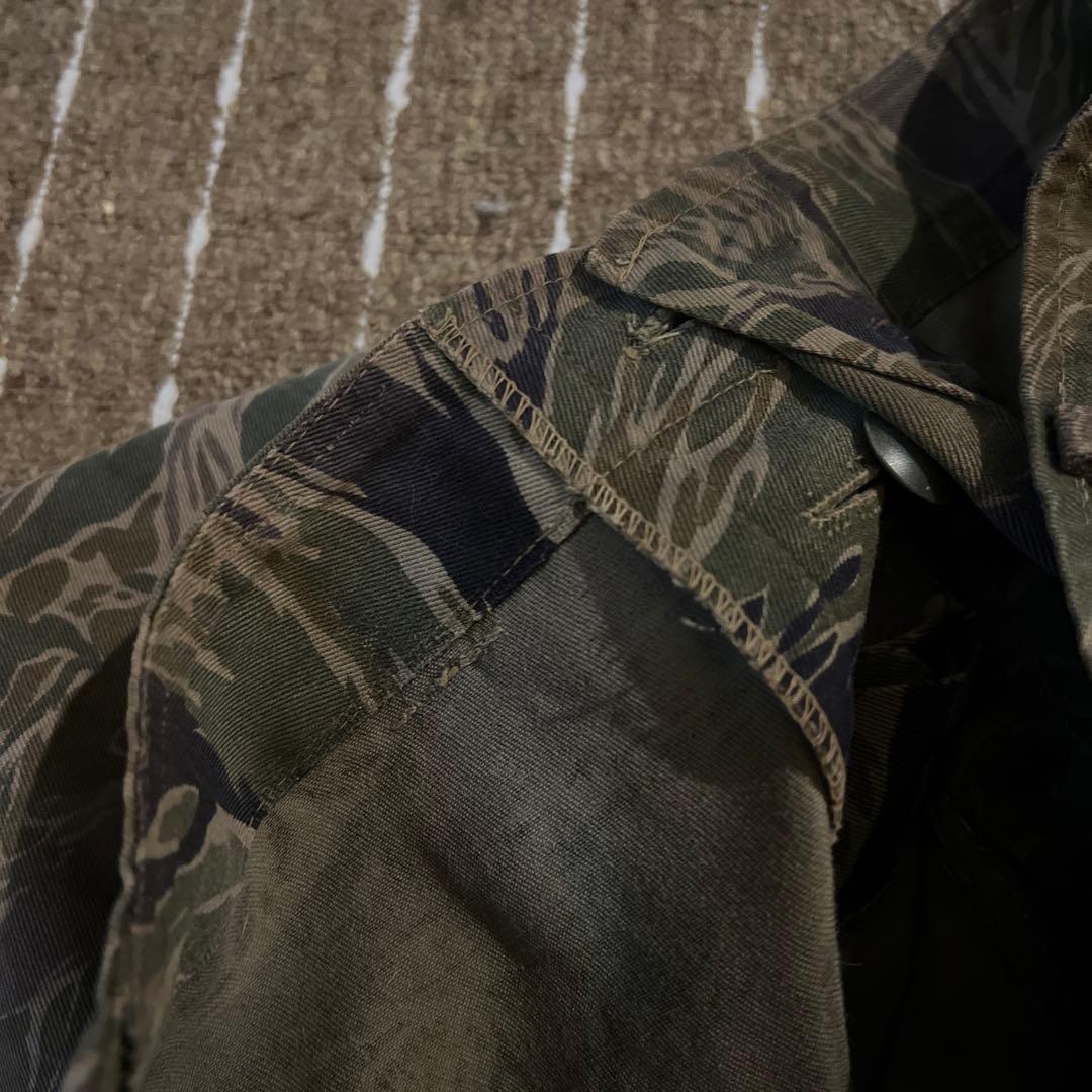 60S 鬼フェード　実物　タイガーストライプ　タイガーカモ　ベトナム戦