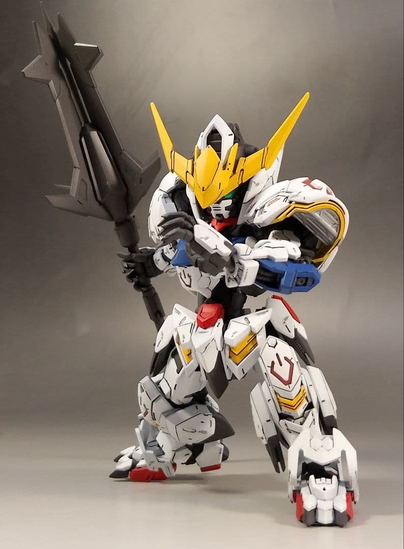 MGSD ガンダムバルバトス 改修 全塗装 完成品 鉄血のオルフェンズ