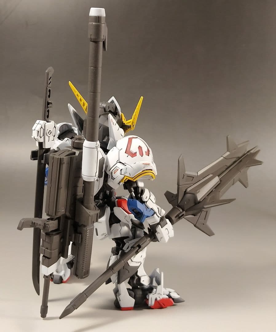 MGSD ガンダムバルバトス 改修 全塗装 完成品 鉄血のオルフェンズ