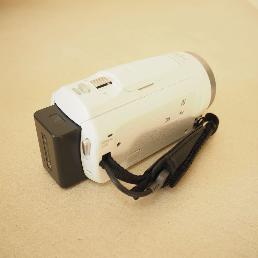 SONY HANDYCAM HDR-CX680 ビデオカメラ 2024年製 白色