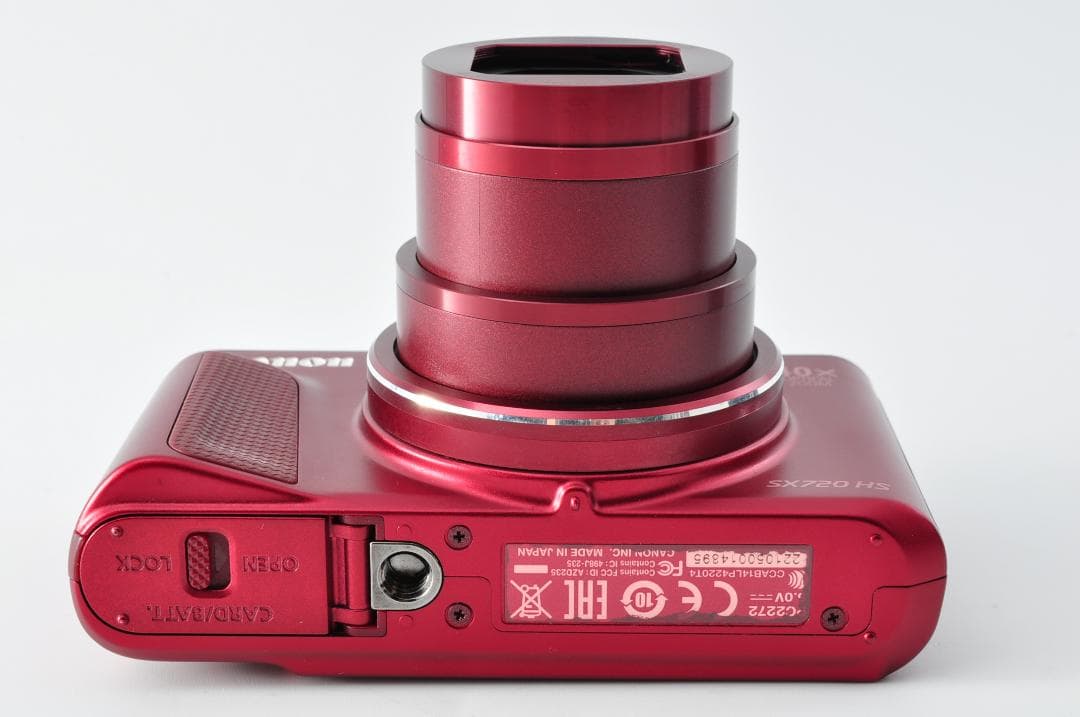 Canon キヤノン PowerShot SX720 HS レッド #1283