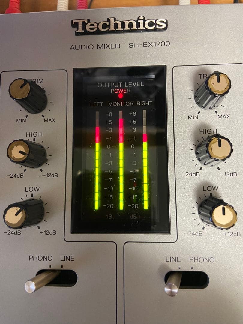 整備済み美品　Technics sh-ex1200DJミキサー