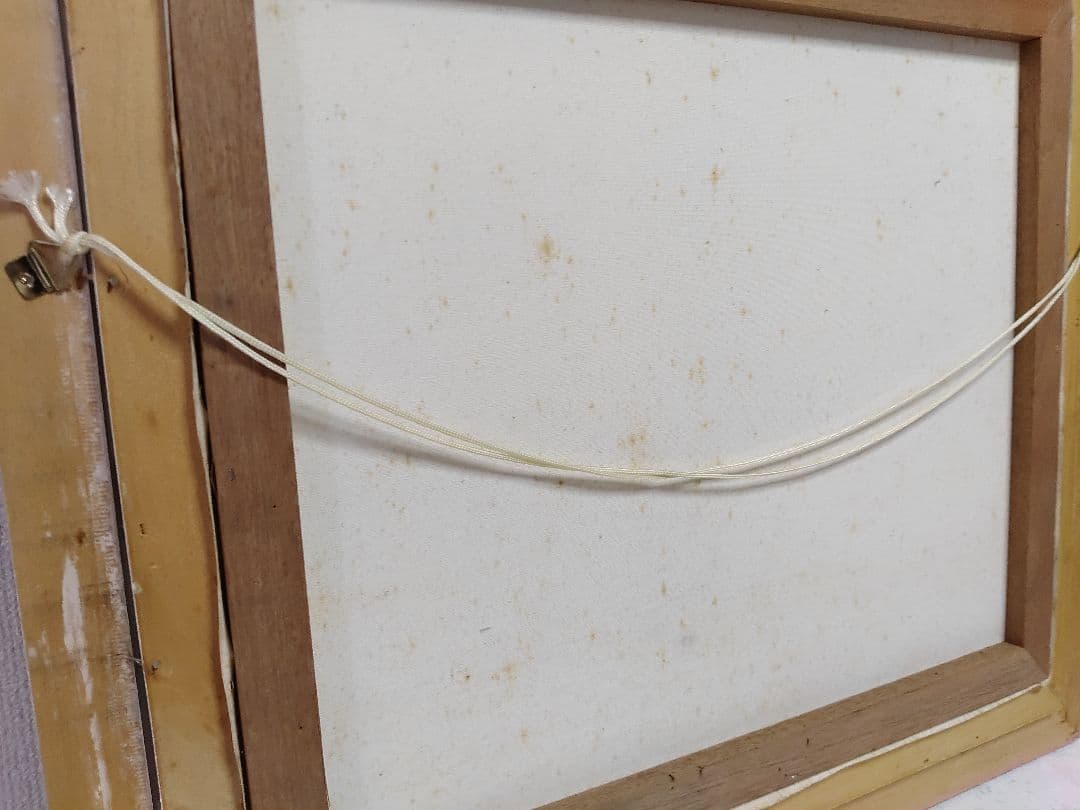 ◇帆船　油絵　肉筆画　銘有り