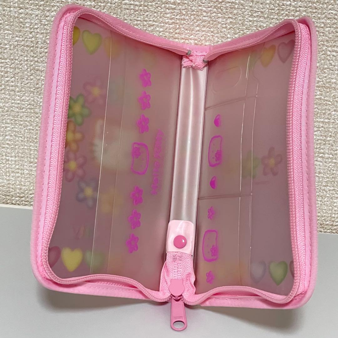 極美品　未使用　当時物　ハローキティ 通帳ケース 1997年 カオハナ　ケース