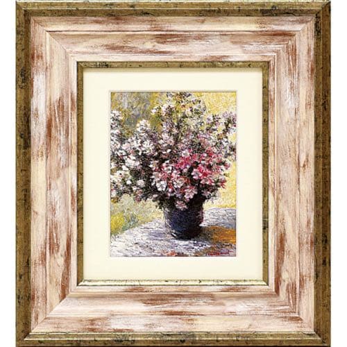 ※値引しました‼️【新品】花瓶の花/クロード・モネ/額付き/絵画/美品