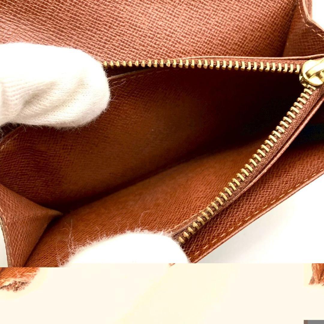 ルイヴィトン ポルトモネジップ モノグラム 折り財布 二つ折り財布 71201