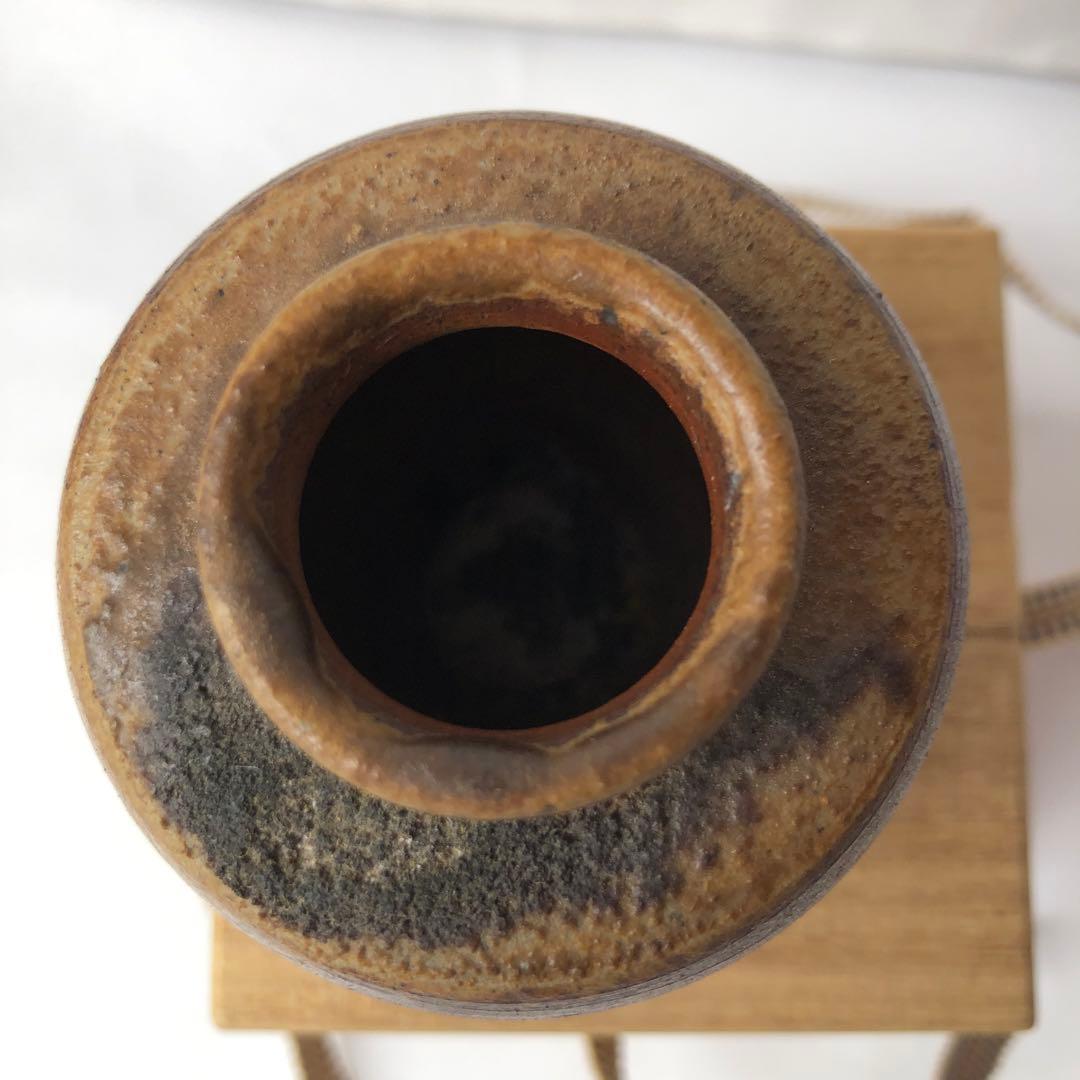 肩衝茶入　嶋幸博　備前焼