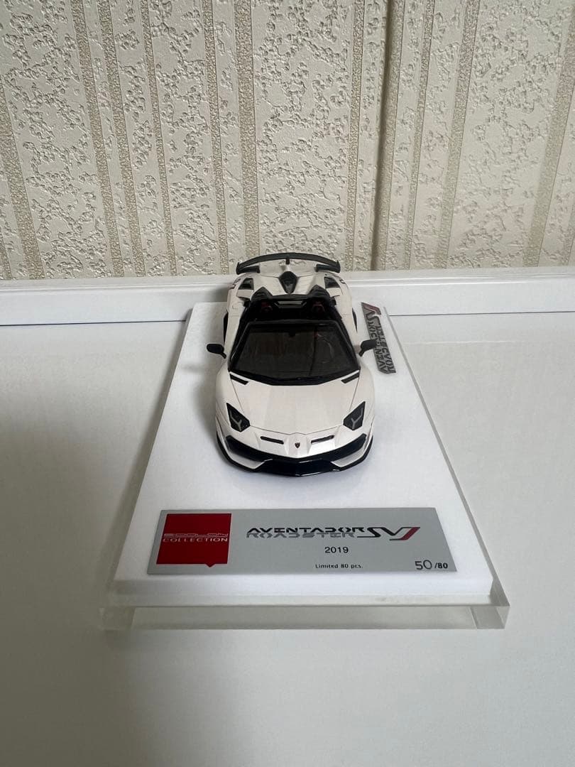 Lamborghini Aventador SVJ Roadster ミニカー