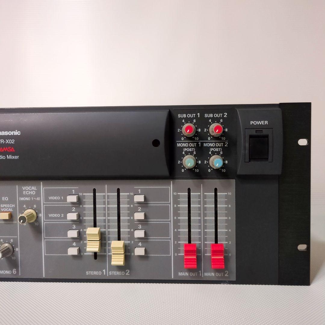 パナソニック RAMSA コンパクトミキサー（14イン・6アウト） WR-X02