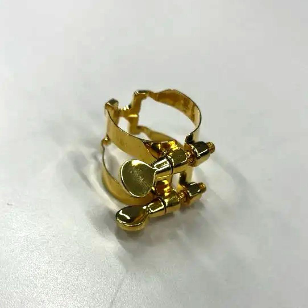 ハリソン　リガチャー（アルトサックス用）金メッキ