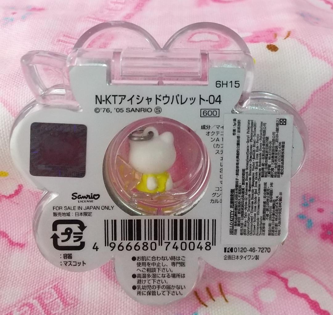 キティ　アイシャドウパレット　リップ＆グロス　ネイルカラー　マスコット　蝶