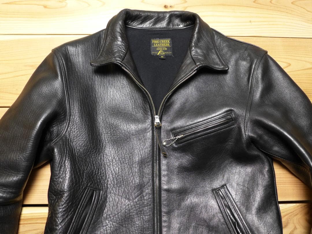 fineファインクリークcreekレザーズAnneライダース42マッコイj100