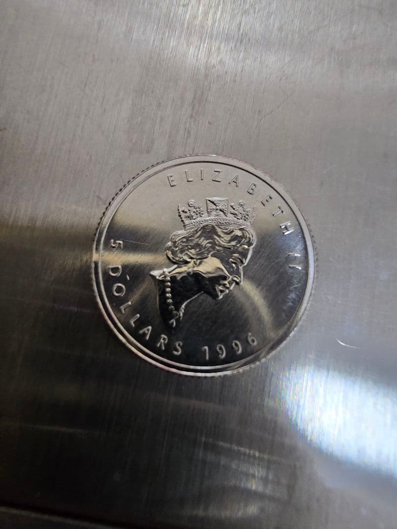 カナダ記念　FINE PLATINUM 1/10OZ 3.14G