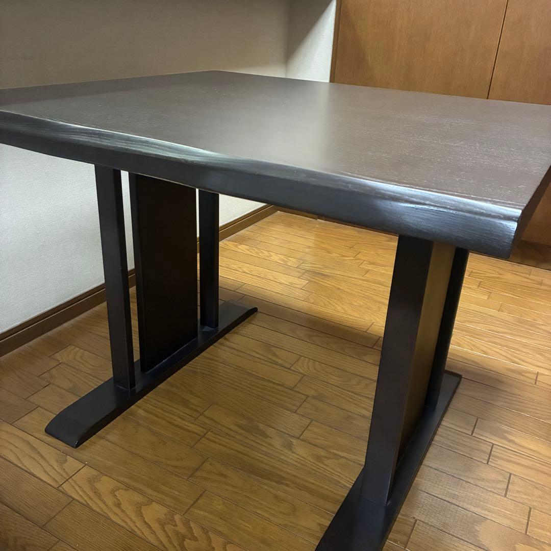 12月14日迄北欧レトロ ニトリ DCサザナミ ダイニングテーブル90