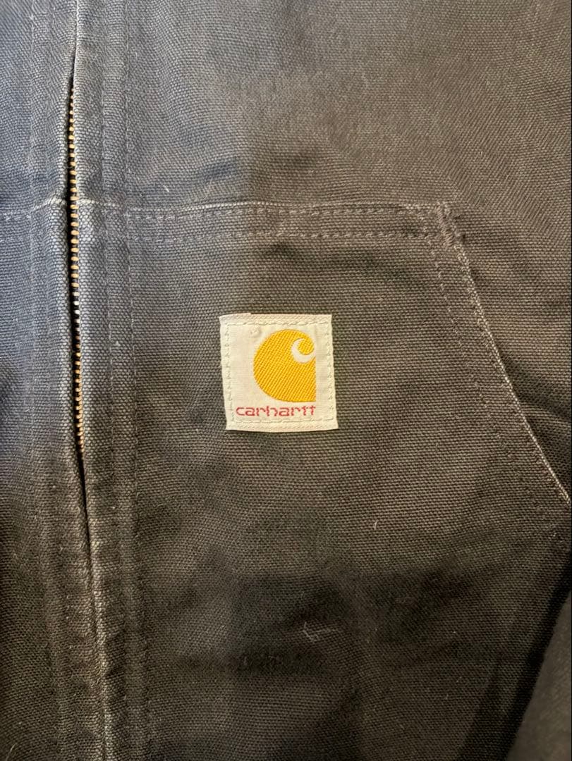 Carhartt カーハート　ロゴタグ アクティブジャケット ブラック