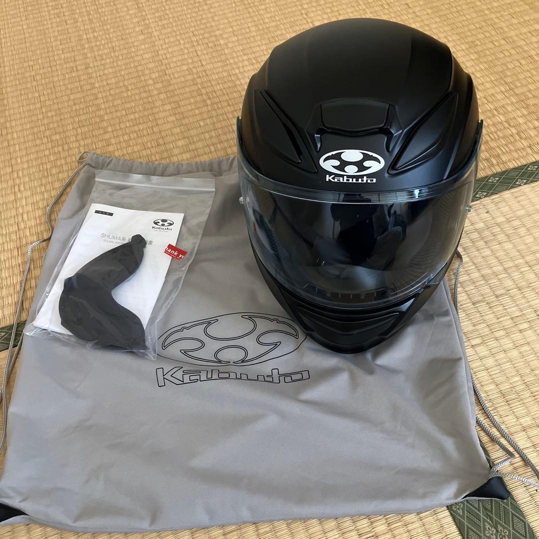 Kabuto SHUMA フルフェイスヘルメット ブラック マットブラック