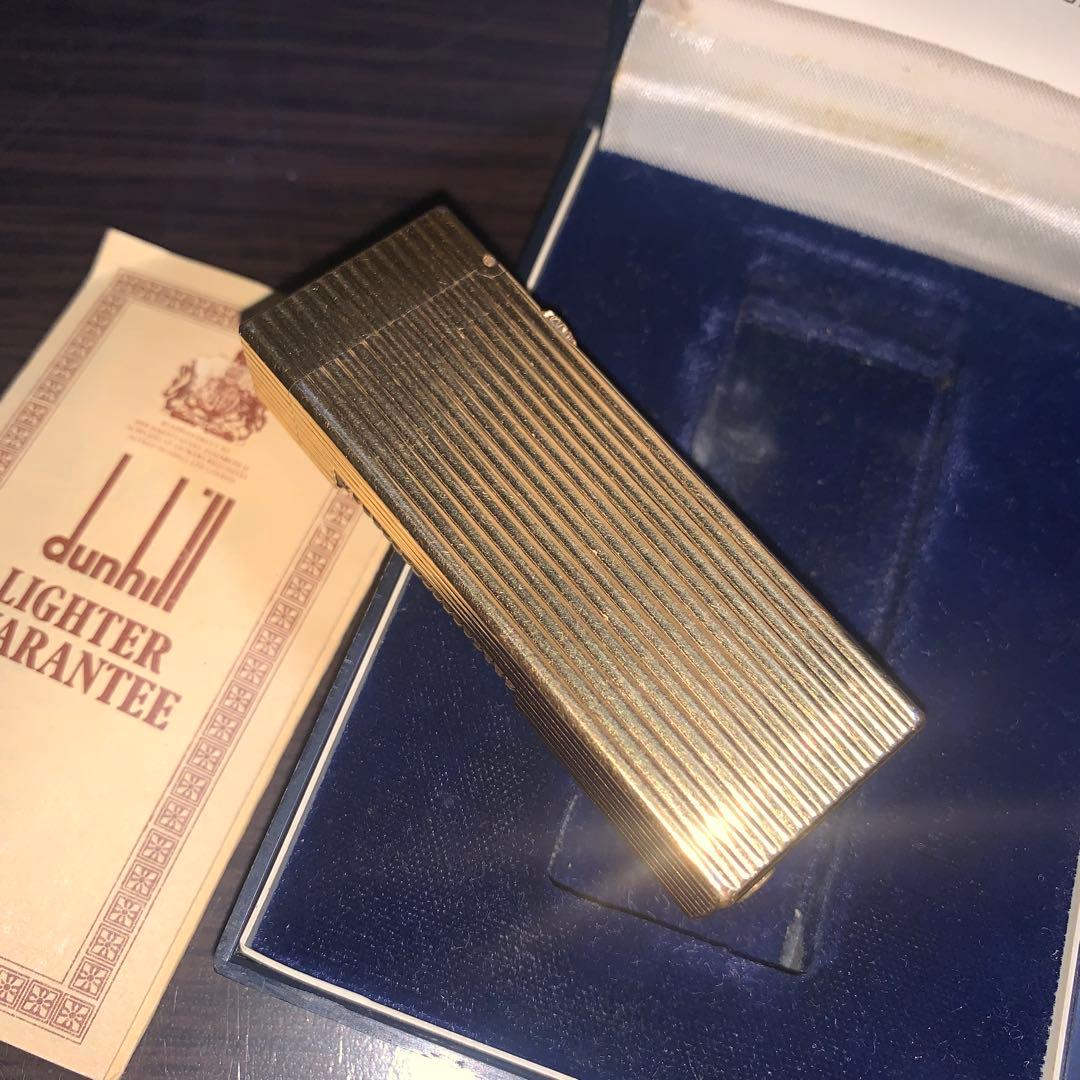 dunhill ゴールドライター 箱付き
