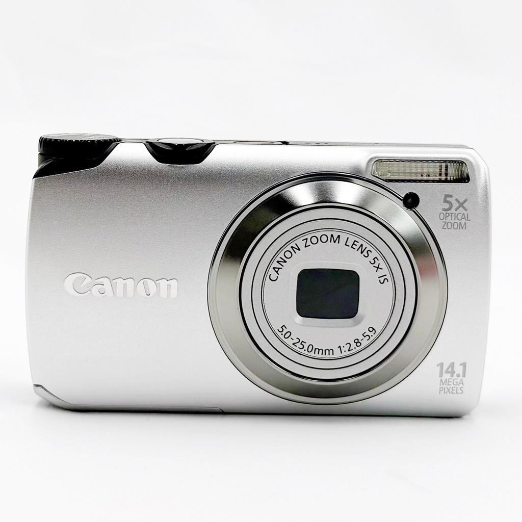 【美品】キヤノン PowerShot A3200IS シルバー コンデジ カメラ