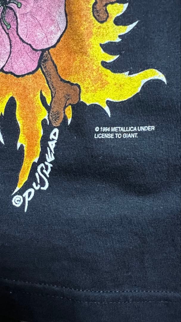 LLICA pusheadデザインTシャツ 1994年コピーライト