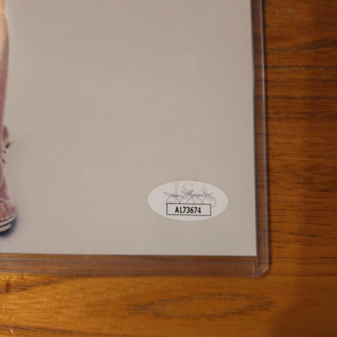 モニカ・ベルッチ　直筆サイン　オートグラフ　8×10インチ　東京コミコン