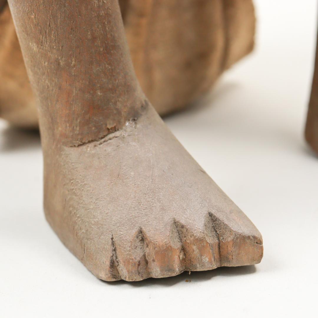 ブルキナファソ ロビ族 バテバ 木製 置物