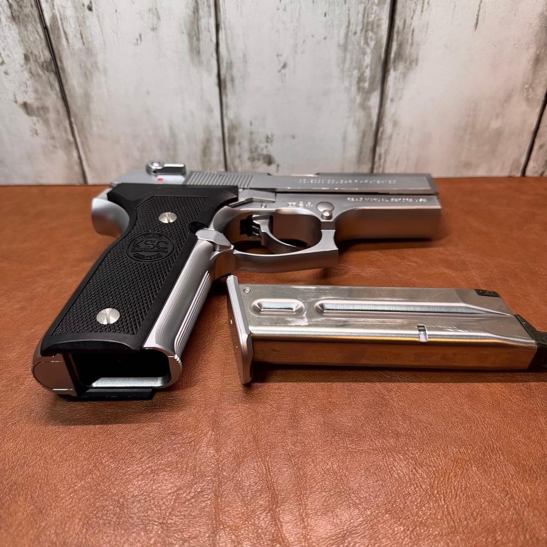 KSC　M8000 クーガーF　INOX ABS ステンレスシルバー　【絶盤品】