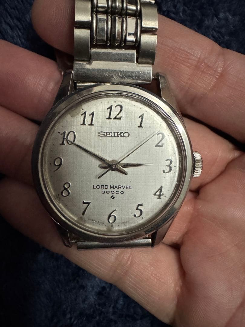 K*m様 SEIKO LORD MARVEL 手巻き時計　OH済み！