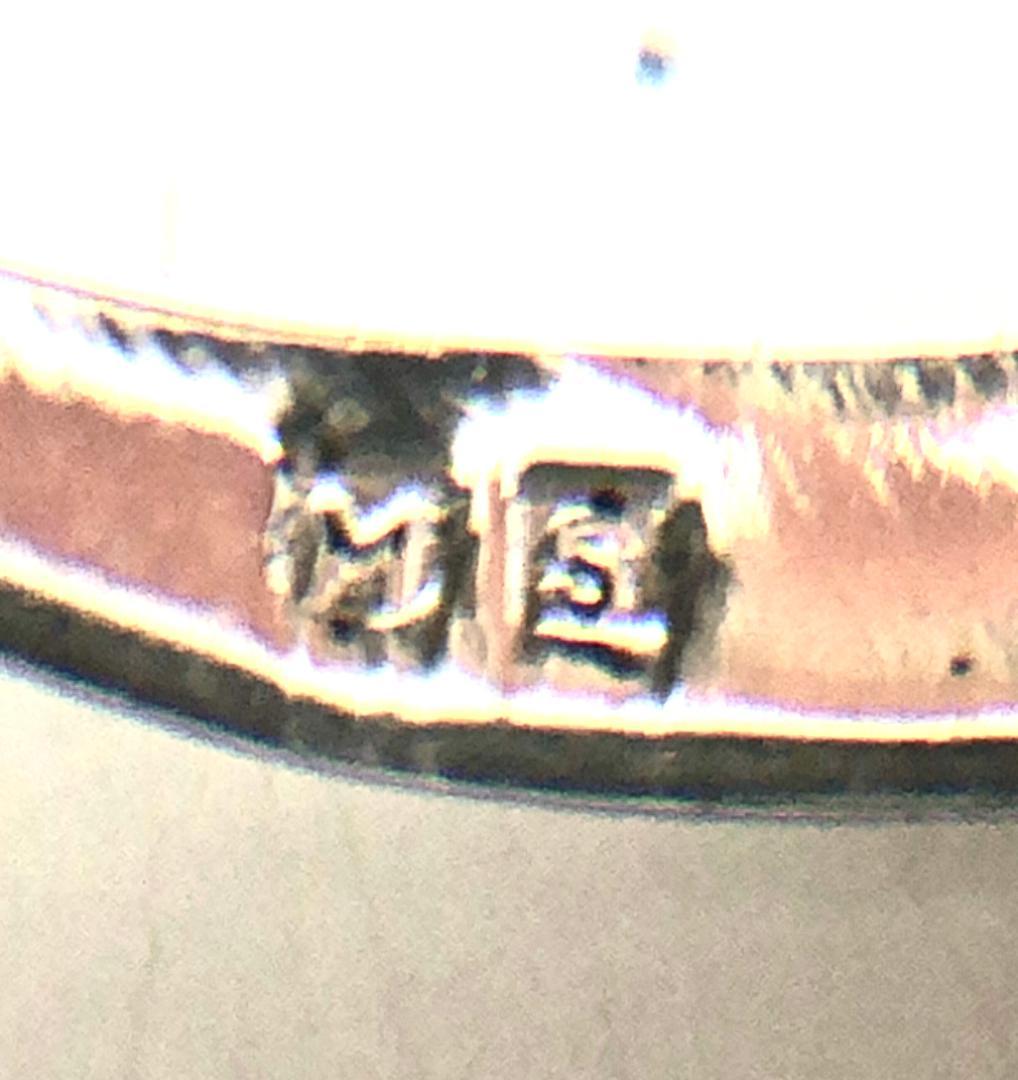 ヴィンテージ　ミキモト　アコヤパールブローチ　MS刻印