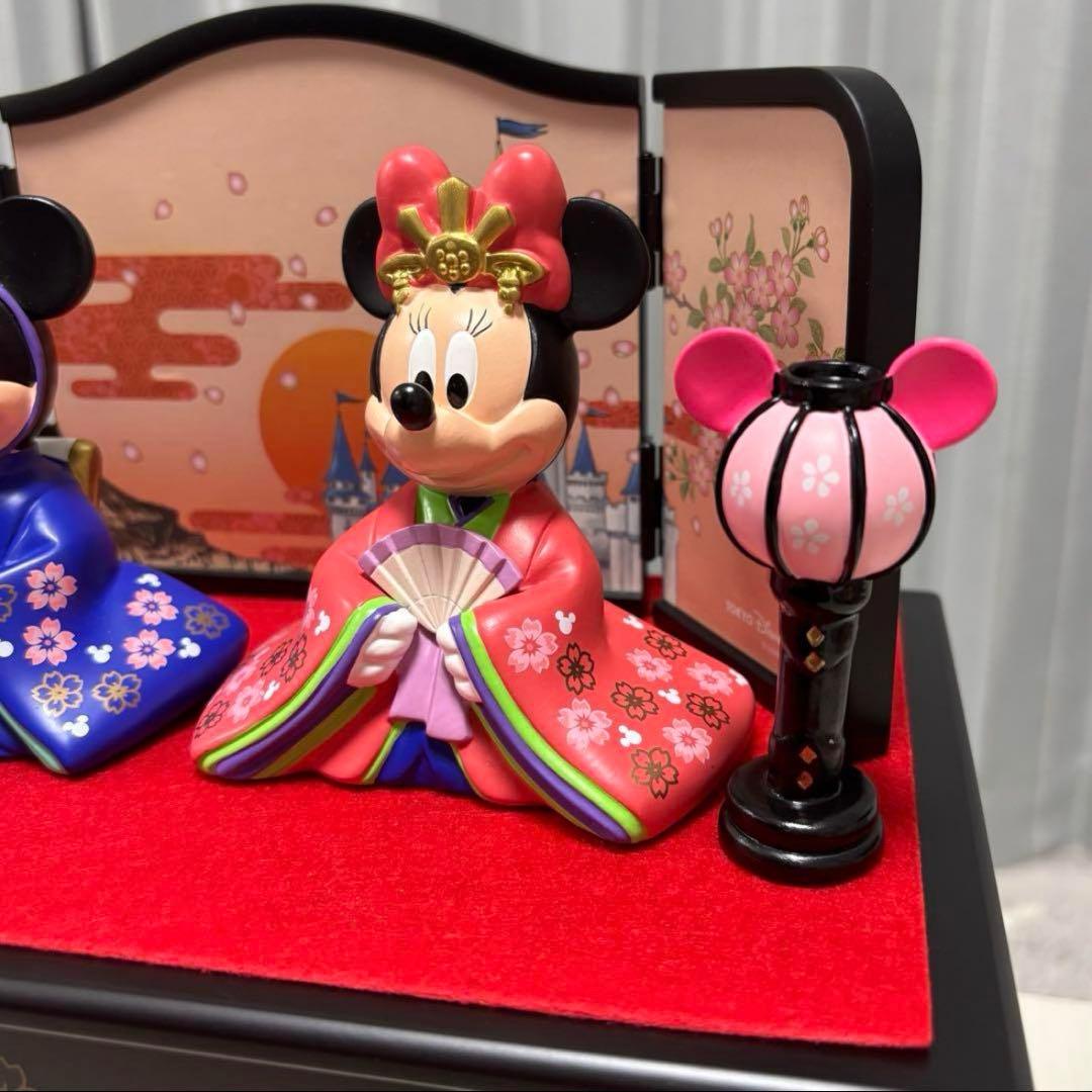 【美品】ミッキー ミニー ひな祭り ひな人形 初節句