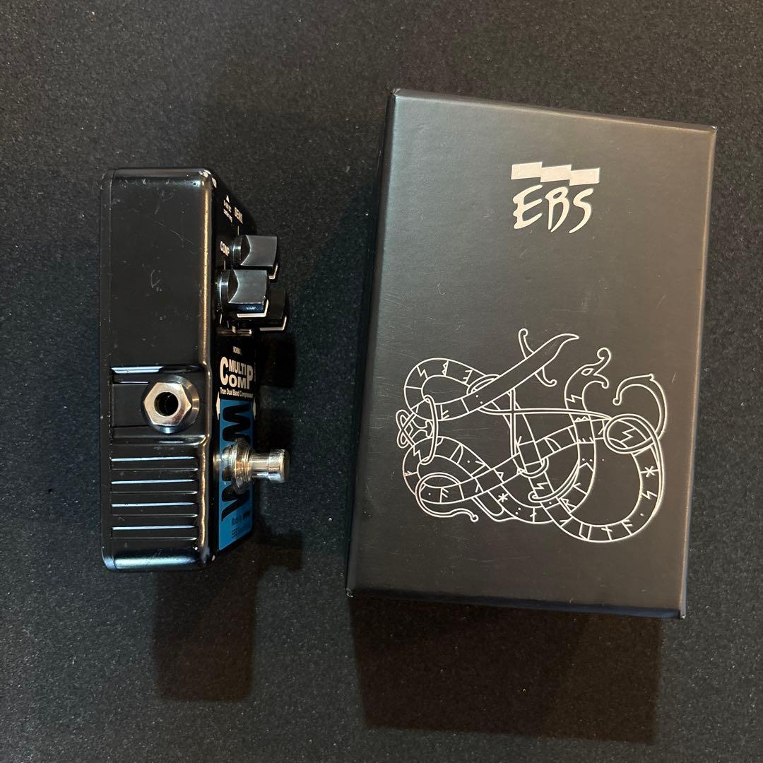 【美品】【箱あり】EBSマルチコンプBLUELABELベース用multicomp
