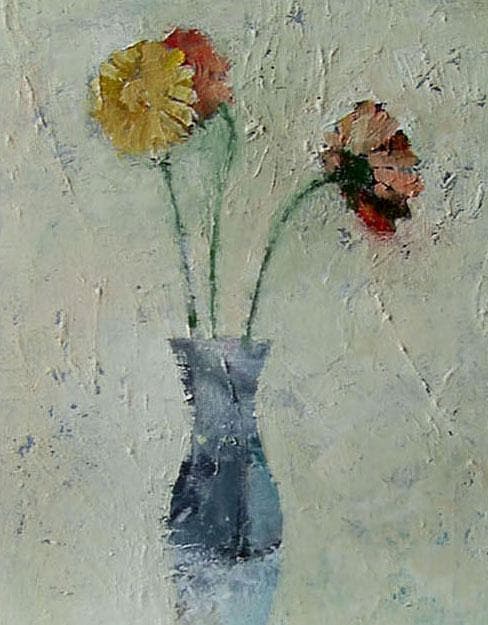 油絵 菅家令子 絵 絵画 インテリア F6-030501 花