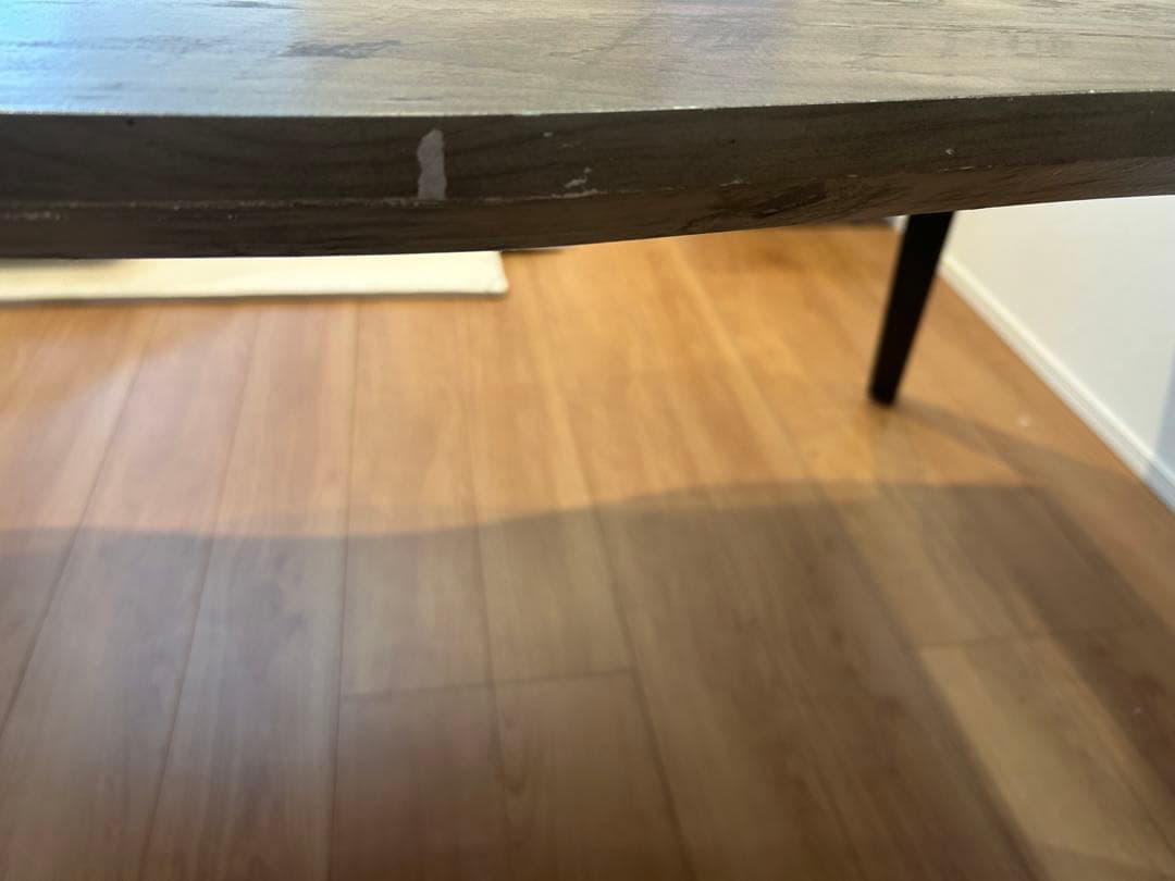 【まゆ】マナベインテリアハーツ　ダイニングテーブル　レスター150cm