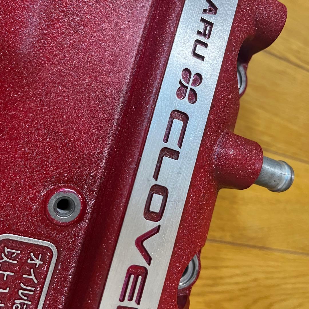 スバル　サンバー　タペットカバー　後期　赤帽仕様　塗装後未使用　結晶塗装