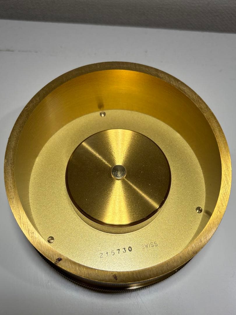 ティファニーTiffany & Co. ゴールド置時計 ヴィンテージクロック真鍮