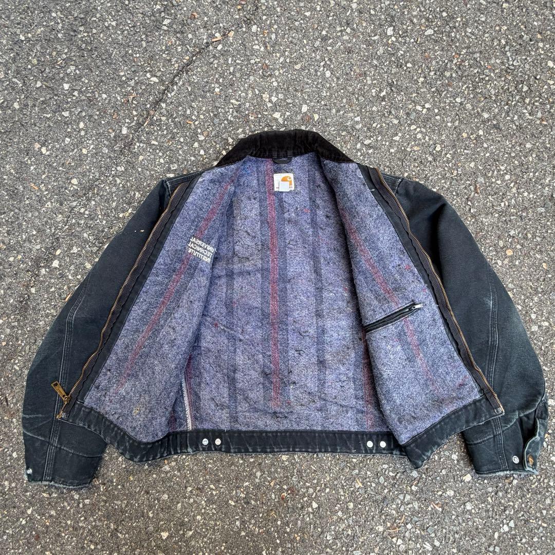 Carhartt/カーハートデトロイトジャケット　J001 BLK usa製　S