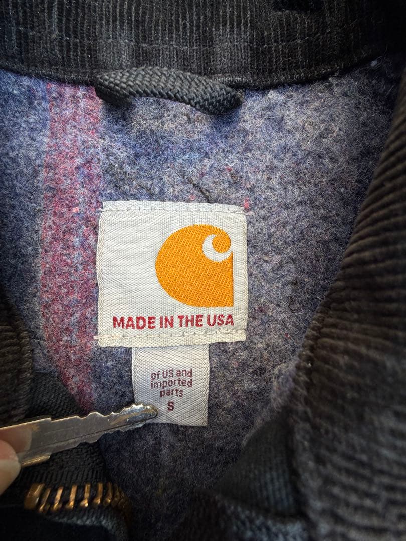 Carhartt/カーハートデトロイトジャケット　J001 BLK usa製　S