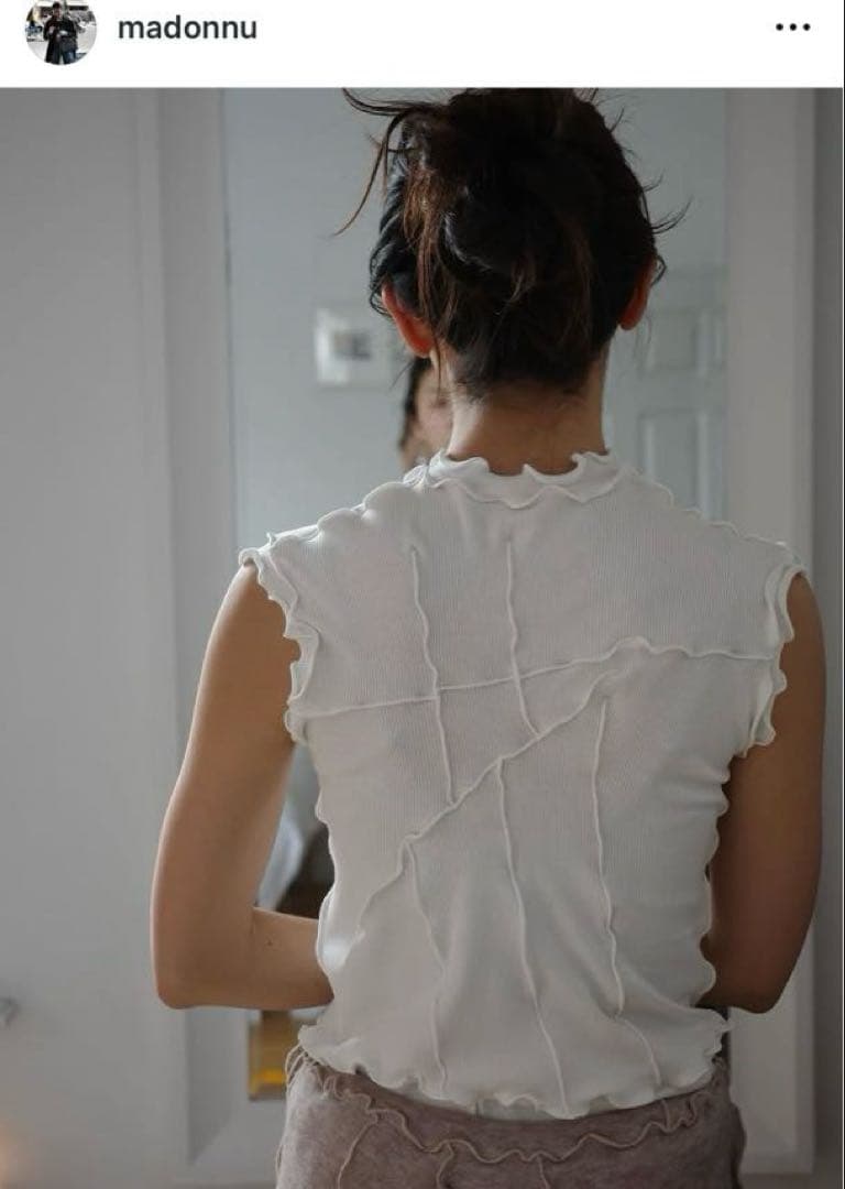 【ロンハーマン別注】　Sherris Vネック　ノースリーブ　2025SS