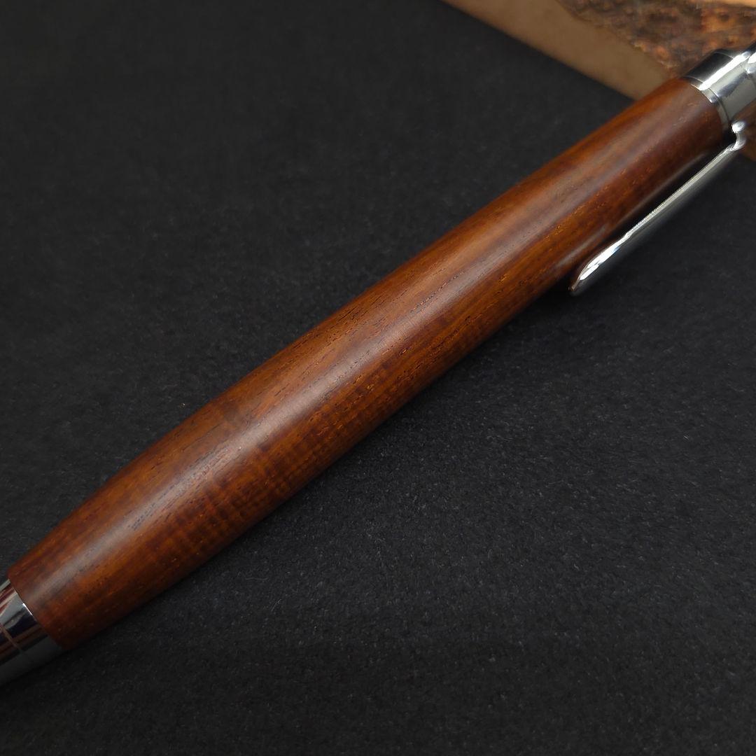 No.41ハンドメイド木軸シャーペンサイアミーズローズウッド