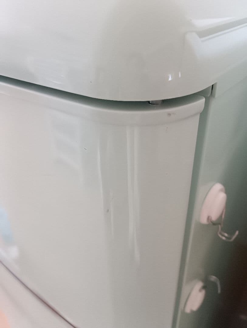 アイリスオーヤマ　2ドア冷蔵庫 PRR-082D-LG 2022年製 レトロ