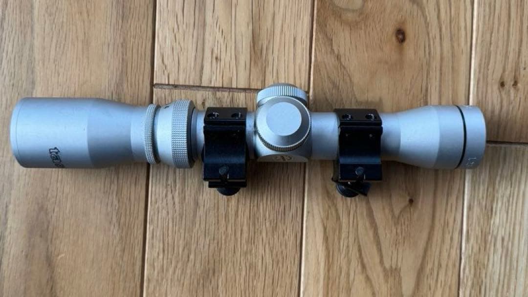 TASCO（タスコ） 1.25×20 シルバー 1998年製・ピストルスコープ