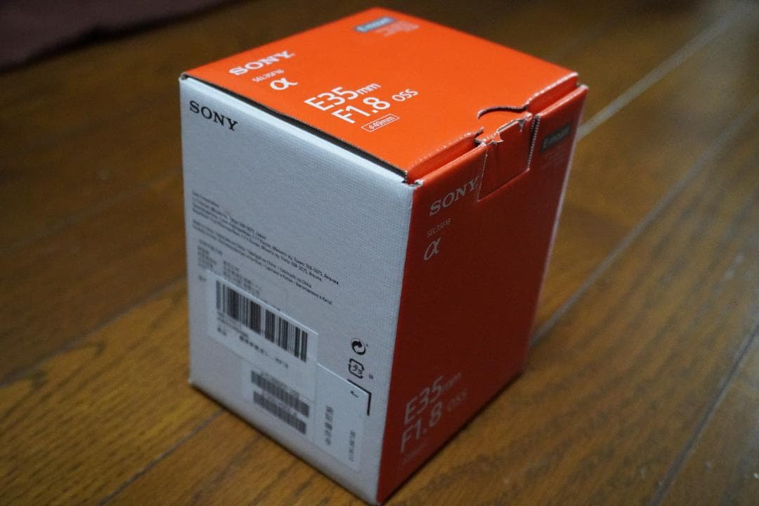 SEL35F18 SONY E35mm F1.8　単焦点レンズ