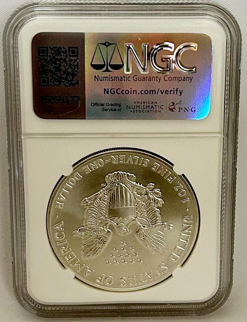 1992年 アメリカンイーグル NGC MS69 8341445-062