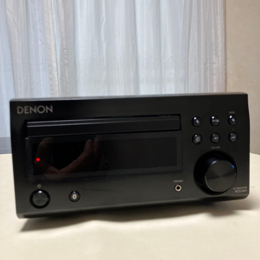 DENON CD RECEIVER RCD-M41K 動作品 2021年製元箱付