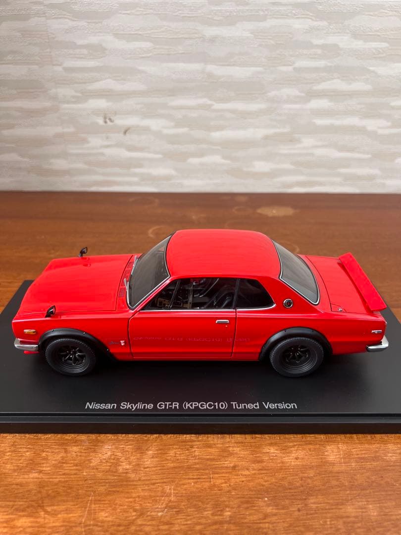 No493 ミニカー1/18 GT-R KPGC10 Tuned Ver.